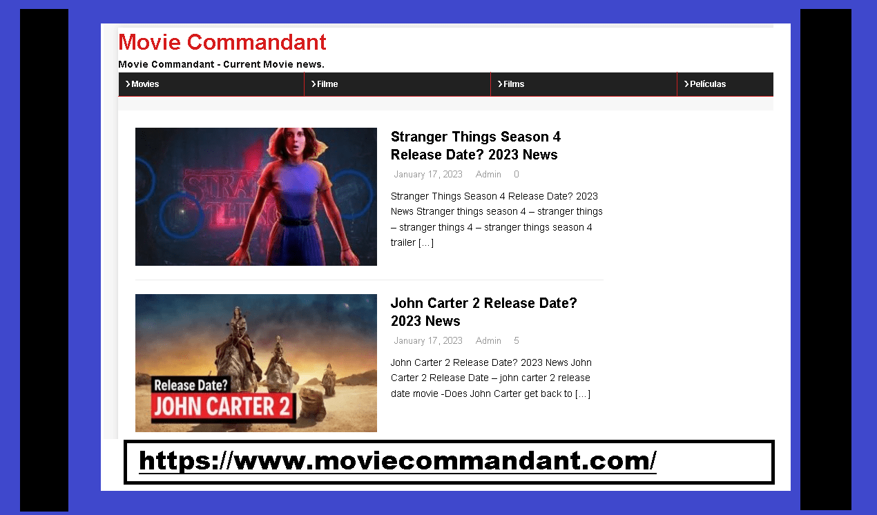 Movie Commandant - Current Movie news.-min